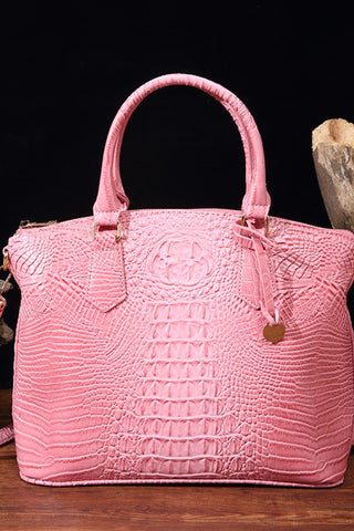 Embossed Dux Handbag