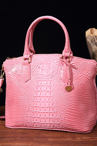 Embossed Dux Handbag