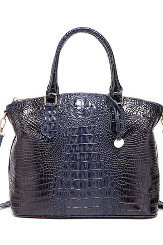 Embossed Dux Handbag