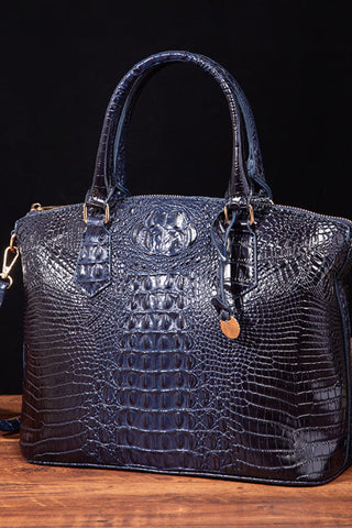 Embossed Dux Handbag