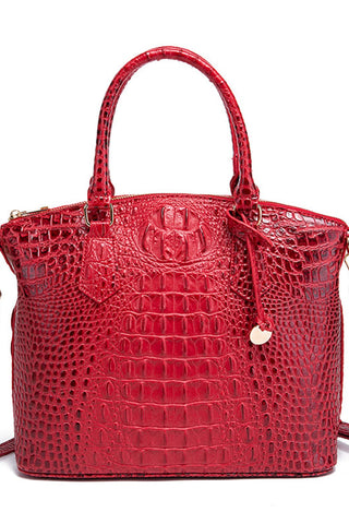 Embossed Dux Handbag