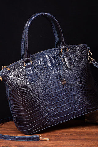 Embossed Dux Handbag