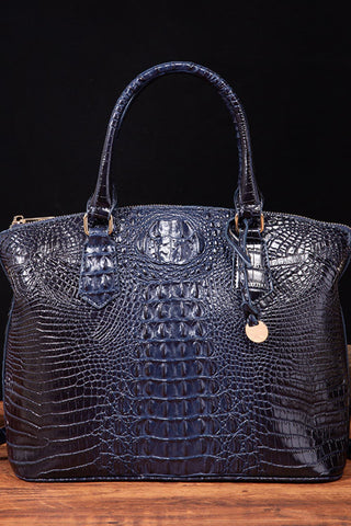 Embossed Dux Handbag