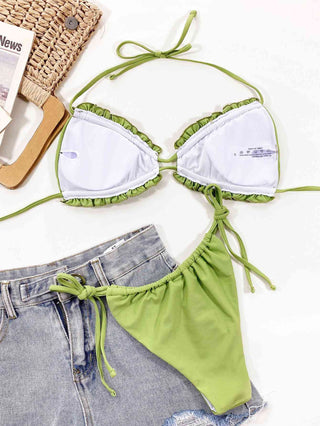 Halter Neck Bikini Set