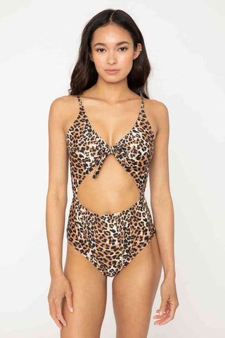 Lost At Sea Cutout One-Piece Swimsuit