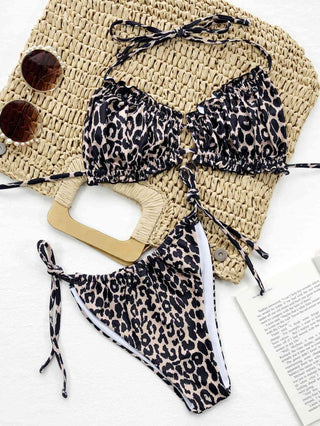 Halter Neck Bikini Set