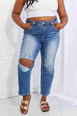 Emily High Rise Relaxed Jeans